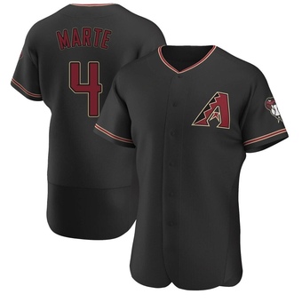 Authentic Arizona Diamondbacks Ketel Marte Alternate Jersey - Black