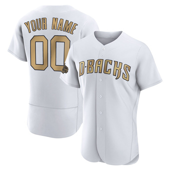 Game Arizona Diamondbacks Custom Authentic 2022 All-Star Jersey - White