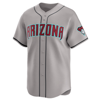 Limited Arizona Diamondbacks Custom Away Jersey - Gray